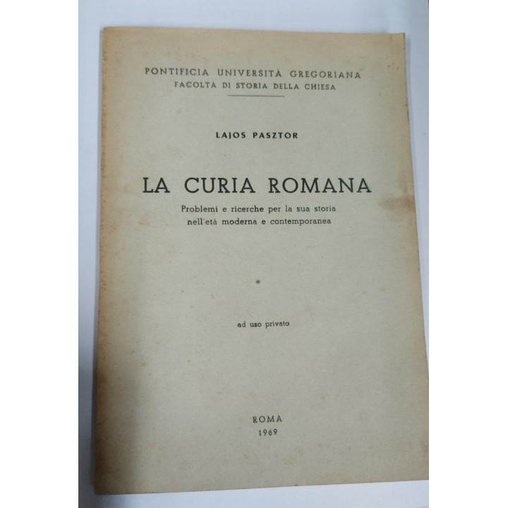 La Curia Romana - Lajos Pasztor.